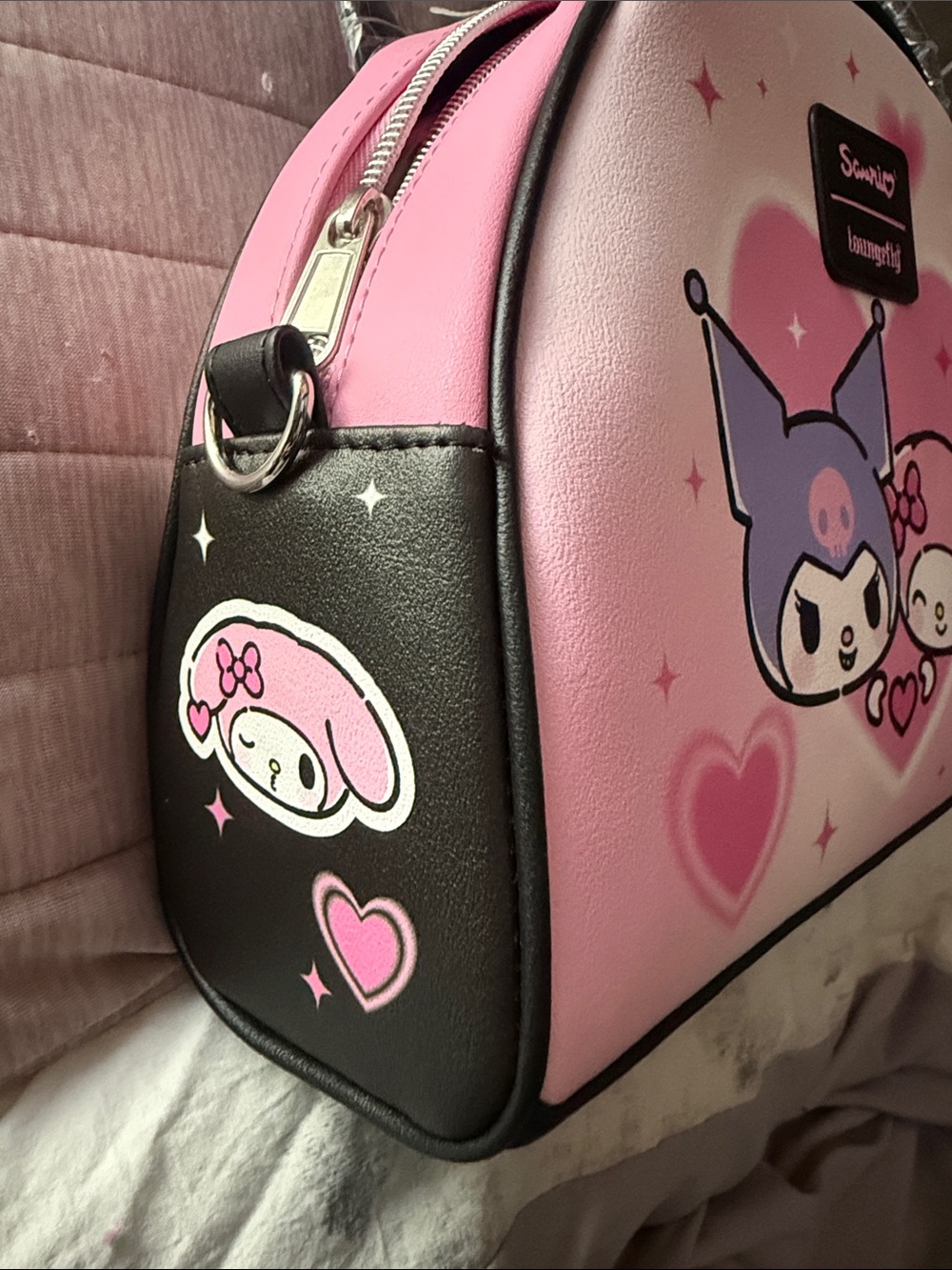 Sanrio Kuromi & My Melody Loungefly 2 way bag💕 - Picture 3 of 5